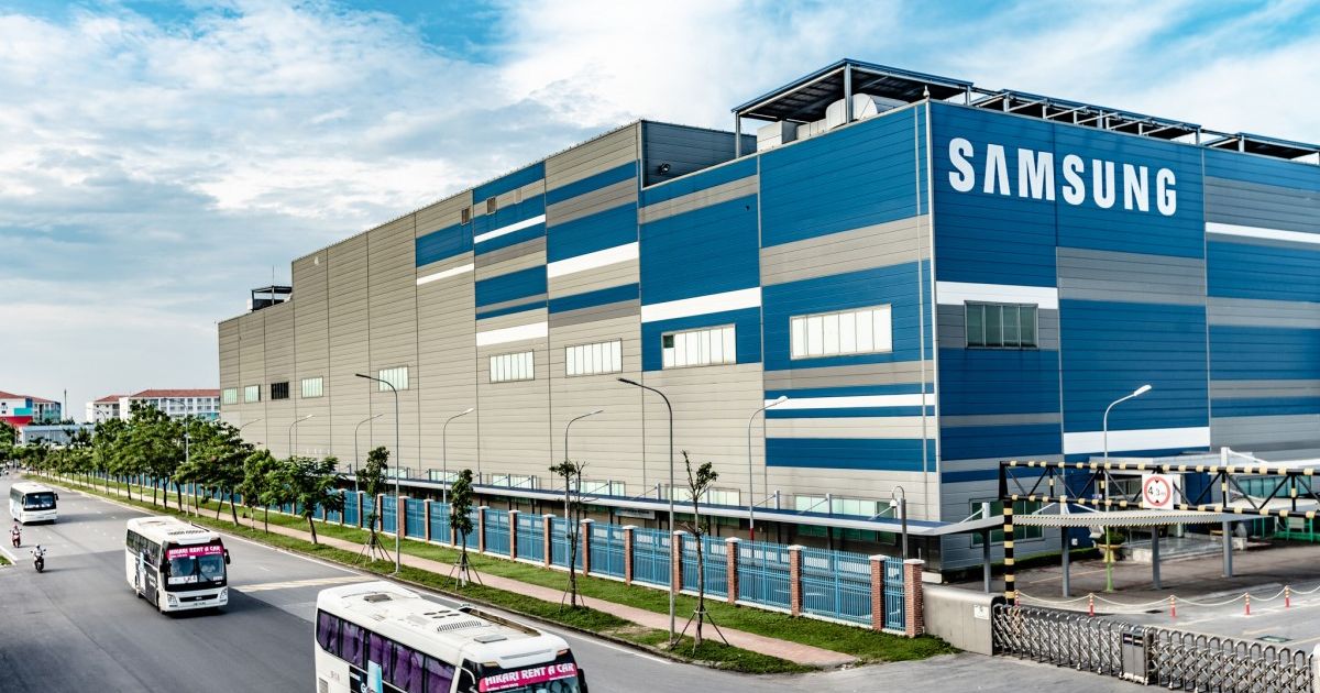 Samsung đầu tư thêm vào Thái Nguyên gần 1 tỷ USD